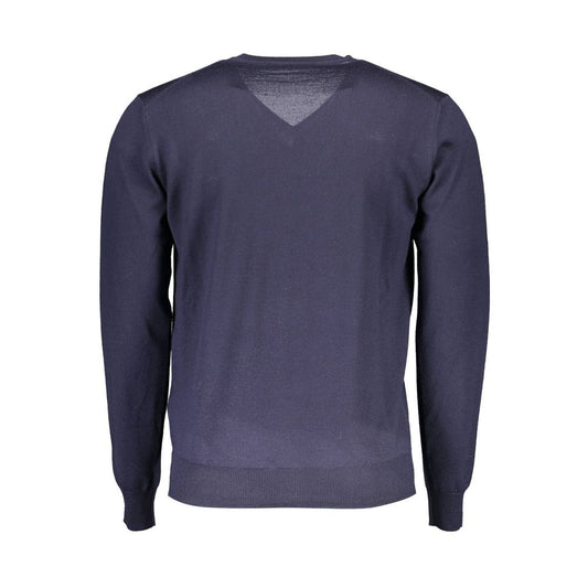 Suéter de lana azul para hombre de Harmont &amp; Blaine