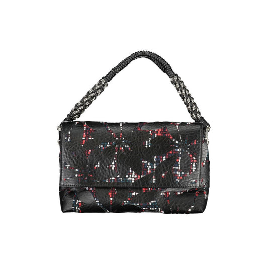 Bolso de polietileno negro Desigual