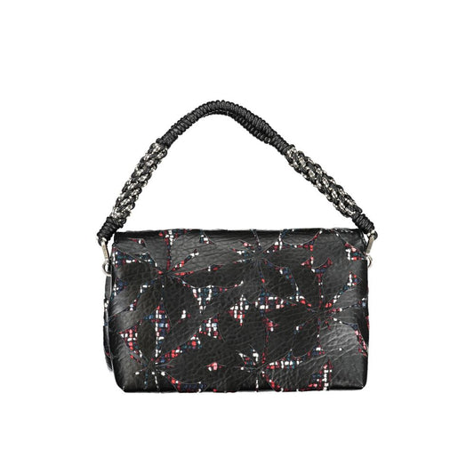 Bolso de polietileno negro Desigual