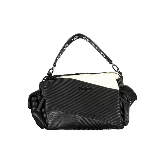 Bolso de polietileno negro Desigual