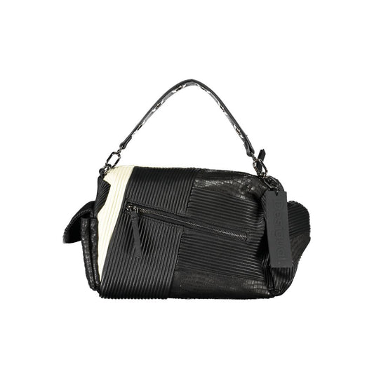 Bolso de polietileno negro Desigual