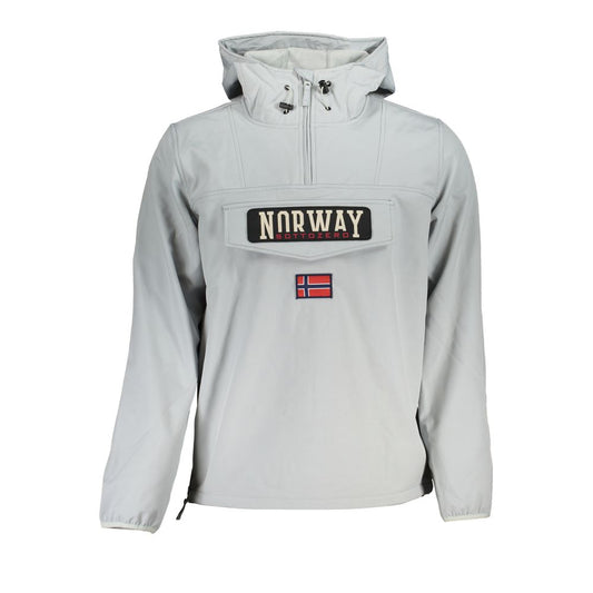 Chaqueta de poliéster marrón para hombre de Noruega 1963