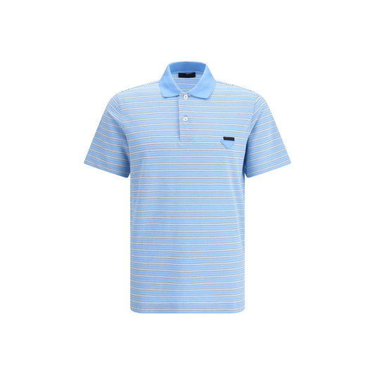 Prada Striped Polo Sweater