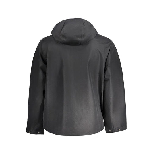 Chaqueta de poliéster negra de Calvin Klein