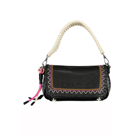 Bolso de polietileno negro Desigual