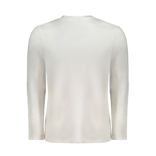 Camiseta blanca de algodón para hombre de Noruega 1963