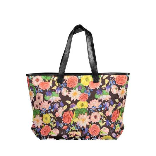 Bolso de mano Desigual de polietileno negro para mujer