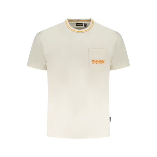 Camiseta blanca de algodón Napapijri