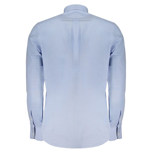 Camisa de algodón azul claro para hombre de Harmont &amp; Blaine