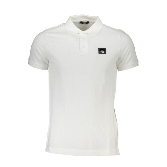 Polo Cavalli Class de algodón blanco para hombre
