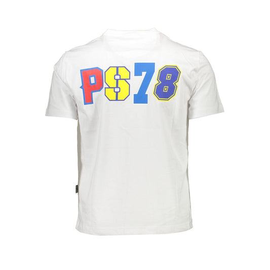 Camiseta blanca de algodón Plein Sport para hombre