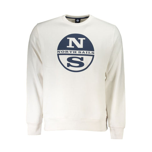 Suéter de algodón blanco de North Sails