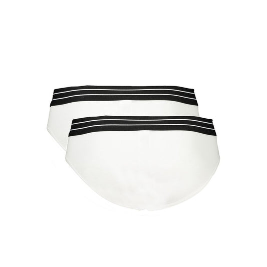 Ropa interior de algodón blanco para hombre Cavalli Class