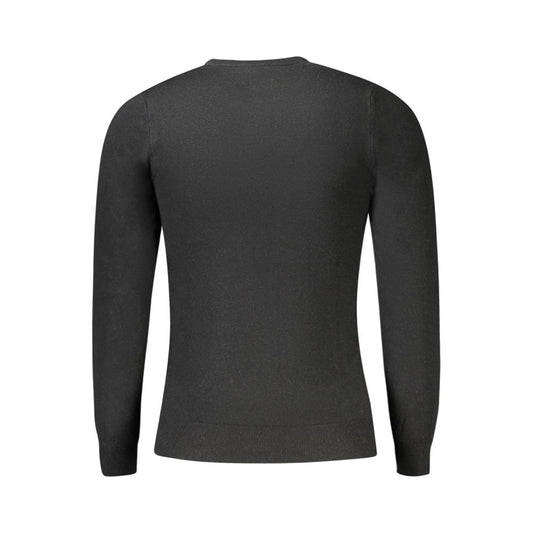 Suéter de viscosa negro Cavalli Class para hombre