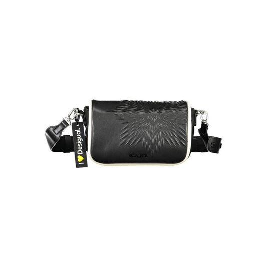 Bolso de polietileno negro Desigual