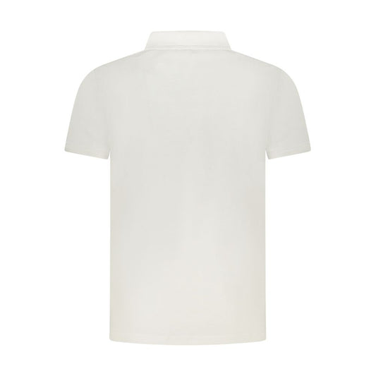 Polo Cavalli Class de algodón blanco para hombre