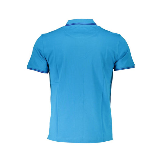 Polo de algodón azul claro para hombre de Harmont &amp; Blaine