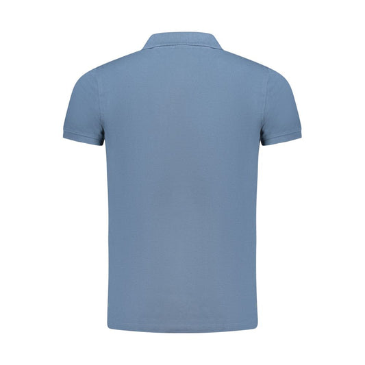 Norway 1963 Blue Cotton Polo Shirt