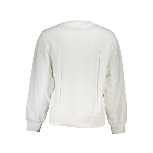 Suéter de algodón blanco de Calvin Klein para hombre