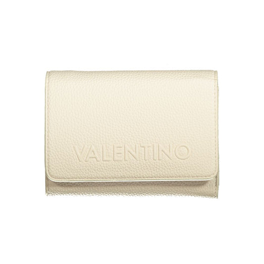 Mario Valentino Beige Polyethylene Wallet