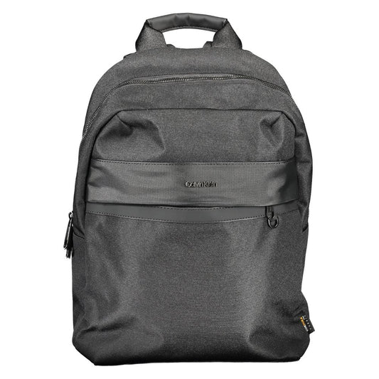 Mochila de poliéster negra de Calvin Klein