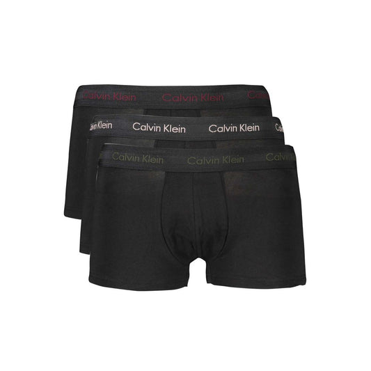 Ropa interior de algodón negra de Calvin Klein