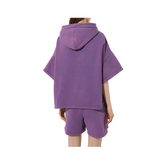 Hinnominate Purple Cotton Sweater