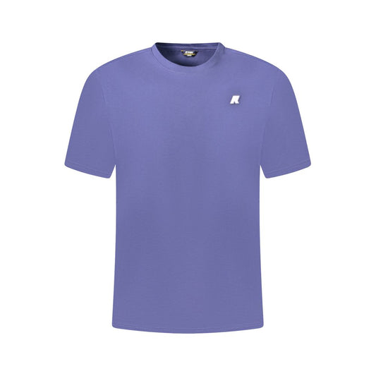 K-WAY Blue Cotton Men T-Shirt