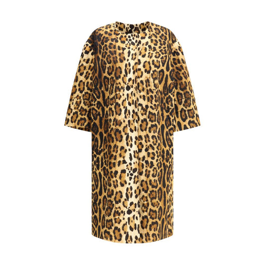 Abrigo Prada con estampado animal