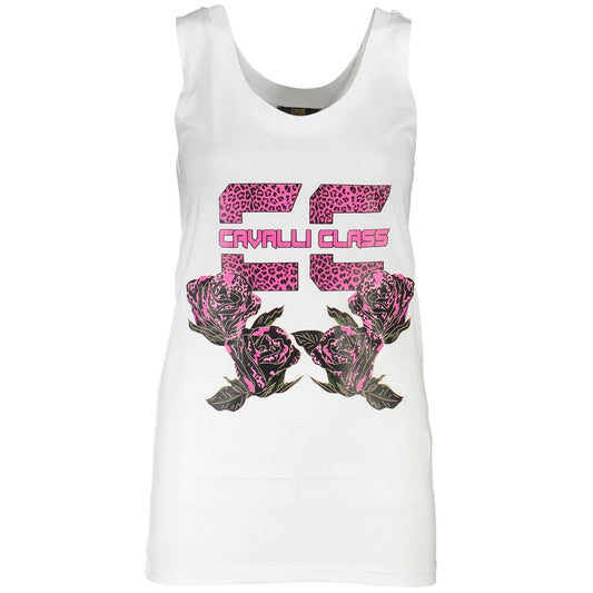 Camisetas y tops de algodón blancos de Cavalli Class