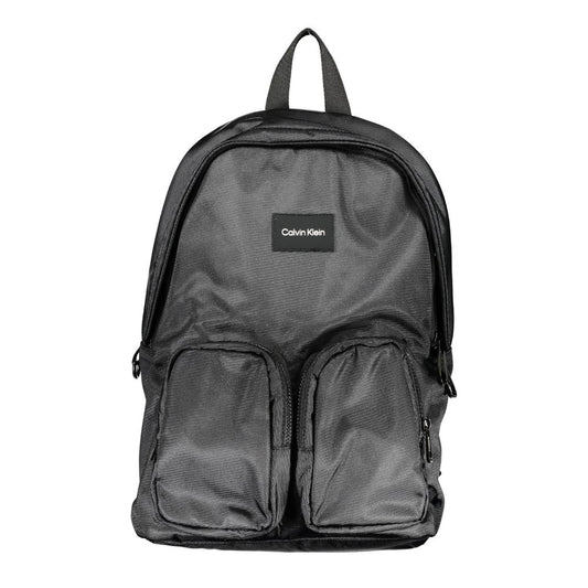Mochila de poliéster negra de Calvin Klein