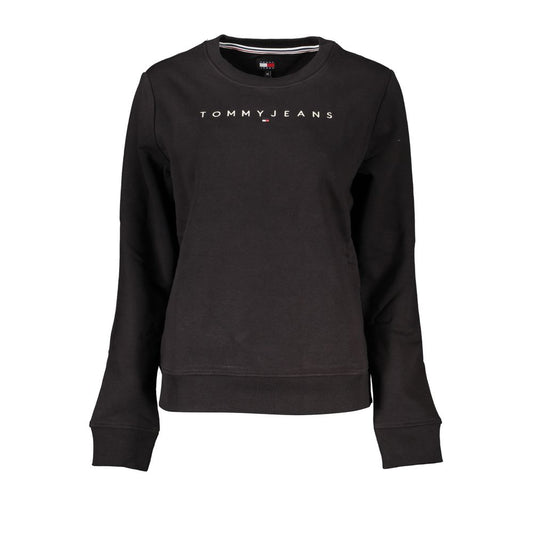 Suéter de algodón negro de Tommy Hilfiger