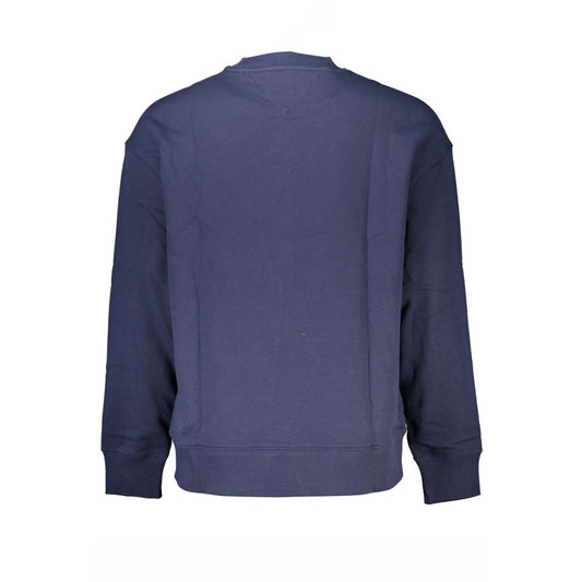 Suéter de algodón azul Tommy Hilfiger