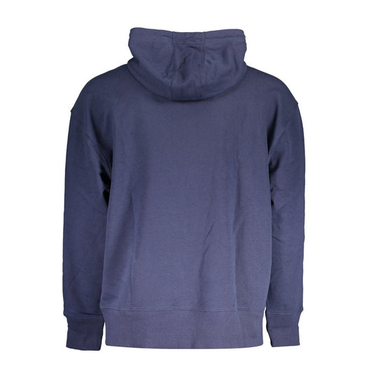 Suéter de algodón azul Tommy Hilfiger
