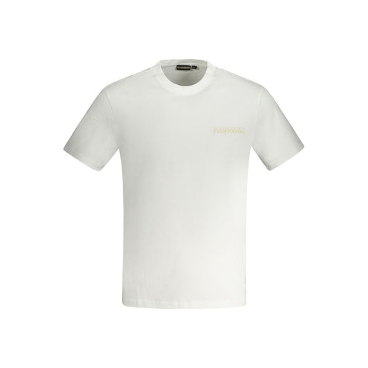 Camiseta blanca de algodón Napapijri