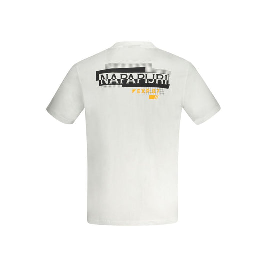 Camiseta blanca de algodón Napapijri