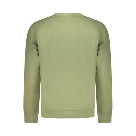 Hugo Boss Green Cotton Sweater