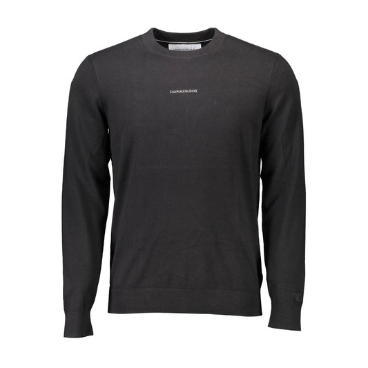 Suéter de algodón negro de Calvin Klein