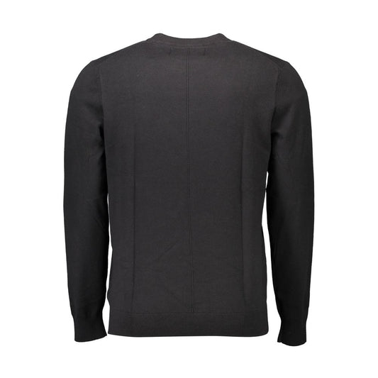 Suéter de algodón negro de Calvin Klein