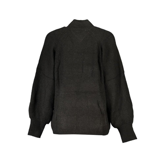 Suéter de poliéster negro de Tommy Hilfiger