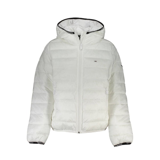 Chaquetas y abrigos de poliéster blancos de Tommy Hilfiger