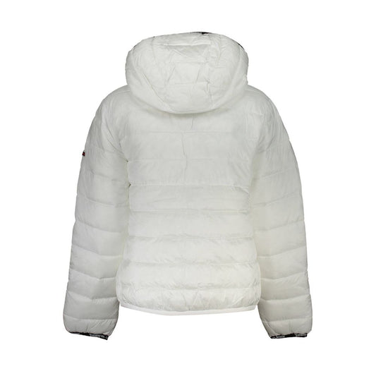 Chaquetas y abrigos de poliéster blancos de Tommy Hilfiger