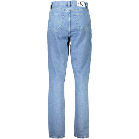 Calvin Klein Blue Cotton Jeans & Pant