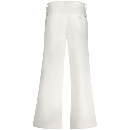 Guess Jeans White Cotton Jeans & Pant