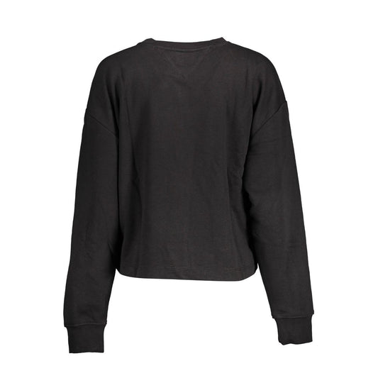 Suéter de algodón negro de Tommy Hilfiger