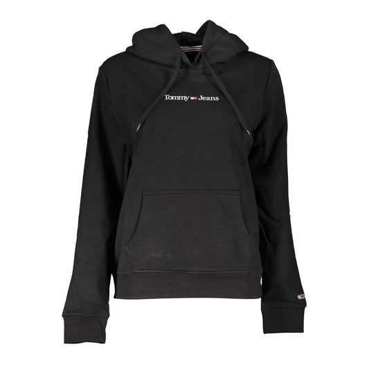Suéter de algodón negro de Tommy Hilfiger