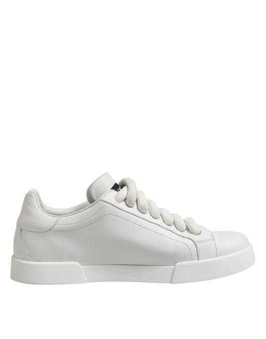 Zapatillas deportivas bajas con cordones y logo blanco de Dolce &amp; Gabbana para hombre
