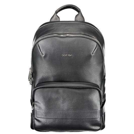 Mochila de poliéster negra de Calvin Klein