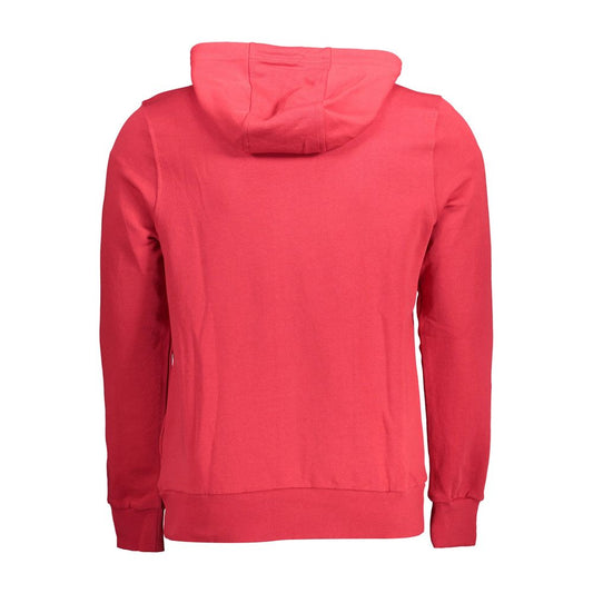 Cavalli Class Red Cotton Sweater