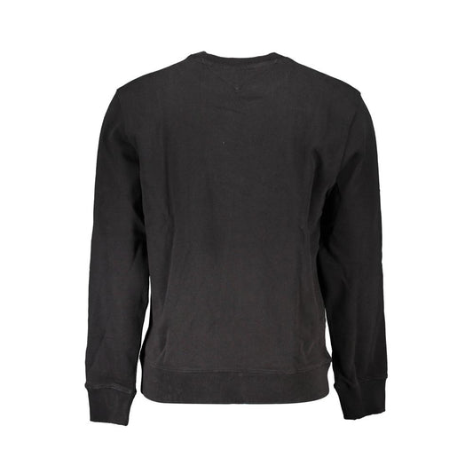 Suéter de algodón negro de Tommy Hilfiger
